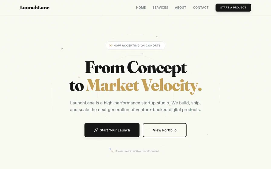 Launchlane Studio (desktop)